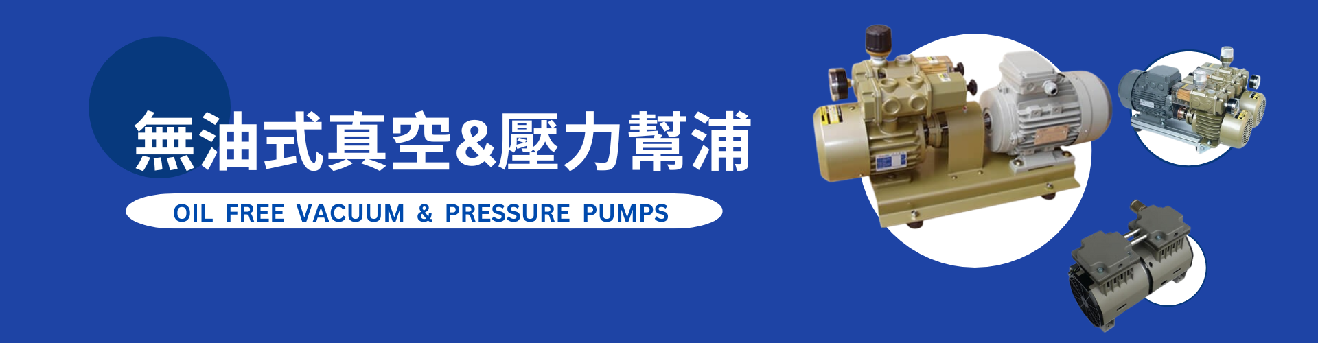 oil free vacuum pump